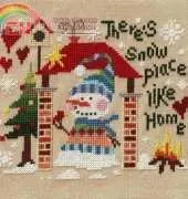 Theres Snow Place Like Home by Barbara Ana XSD