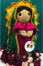 Amigurumis de la Casa de los Tejidos de Mamá Gallina - Romina Garza - Virgin of Tepeyac - Spanish
