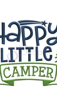 Happy Little Camper - Stitchtopia - Machine Embroidery (ME) File