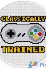 Daily Cross Stitch - Classically Trained