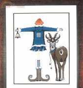 Lulu Belle zu weihnachten 2010 w-40-10 Blau
