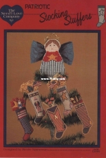 The Needl Love Company L32-SS2 - Patriotic Stocking Stuffers
