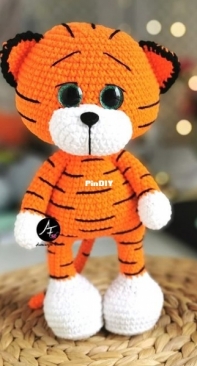 Fomina Toys - Alexandra Fomina - Tiger Tishka - Russian