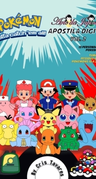 Arte da Japinha - Cris Tavares - Pokemon Vol. 2 - Portuguese