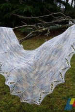 Hingucker Shawl/Wrap by FadenStille -German-Free