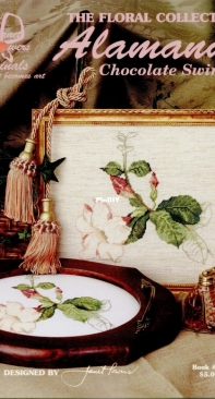 Janet Power Book 30020 The Floral Collection - Alamanda Chocolate Swirl