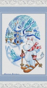 Magic Winter  (Winter in Moominvalley) by Maria Brovko