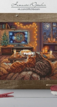 Stitch Boom - Purring New Year by Natalia Yurkevich