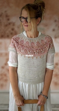 Art Nouveau Sweater by Elenor Mortensen