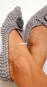 Ballet slippers - Knit for the soul - Russian