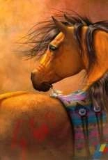 HAED HAELAPSAS 279 Kiowa Gold Select A Size by Laura Prindle