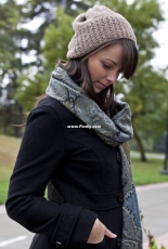 Mock Rib Watch Cap by Tanis Gray-Free