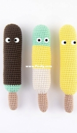 Garnknuten - Veronica Lönnqvist - Popsicle Ice Cream - English and Swedish - Free