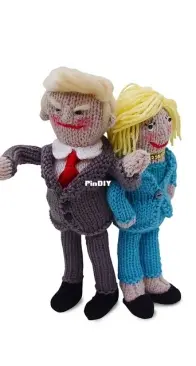 Knit Your Own USA Election by Fiona Goble - Free