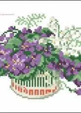 Wiehler 1351-7 Violets xsd + pcs