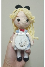 Amigurumi Doll - Green Frog Alice