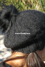 Deep Rib Beret by Martha Wissing