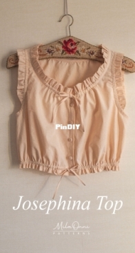 Mila Onni Patterns - Josephina Top - US 0-20