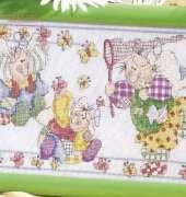 Butterflies Are Free from Garden-Fresh Cross Stitch