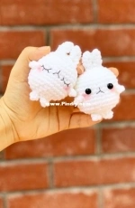 Yarns and hooks - Milia229 - Emilia Tan -  Molang and Piu piu - Free
