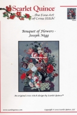 Scarlet Quince NIG004 - Bouquet of Flowers Joseph Nigg