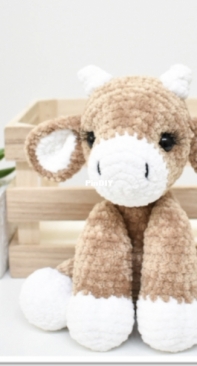 When Crafting Is Life - Christine Marvill - Colbie the Cow