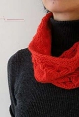 Elis Cowl by Reiko Kuwamura -  Chinese, German, Italian, Japanese, Portuguese - Free