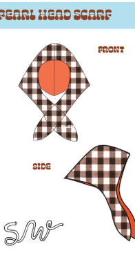 Spaghetti Western Sewing - Pearl Head Scarf