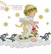 Ellen Maurer Stroh EMS 2006 Christmas Angel Baby PCS