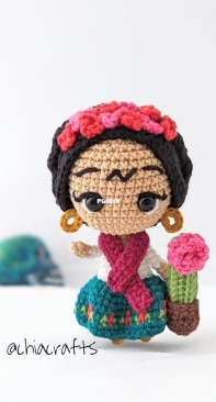 Chiacrafts - Chiara Cremon - HERstory series - Frida Kahlo