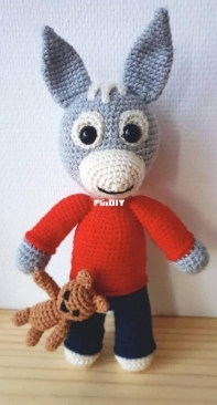 Crochet Donkey Trotro