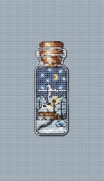 Silent Night Jar by Irina Konoplich