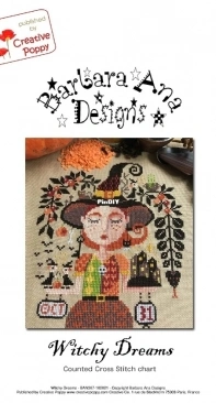 Barbara Ana Designs BAN307 Witchy Dreams PCS + XSD