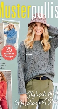 Meine Strickmode Sonderheft MS165 Musterpullis 2024 - German