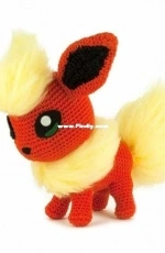 Sabrinas Crochet - Sabrina Somers - Flareon - Danish