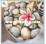 Vervaco Lid Cover For Toilet Bowl Rocks