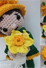 Miss / Mrs Hooked - Carla Bron - Daffodil Girl - Dutch - Free