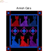 Amish Cats by Mary Graham-Free Pattern