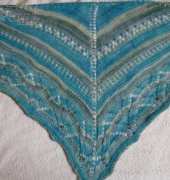 Zona Azul Shawl by Ute Seller-German-Free
