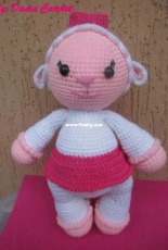 Bianchina - dottoressa peluche