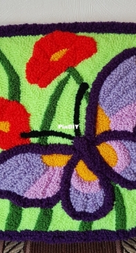 Pillow (carpet embroidery)