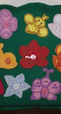 felt toy with knots
