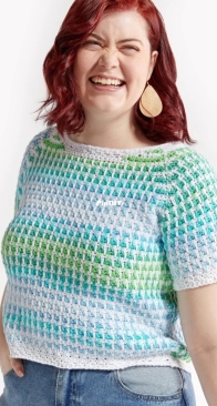 Premier Yarns - Spike Stitch Tee - Free