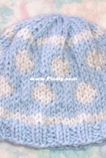 Baby Bubbles Knit Hat by Donna Mason-Svara-Free