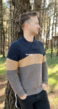 Aleli Deco Crochet - Estefania Bellico - Sweater Mr. Aleli - Sweater Sr. Alelí - Spanish