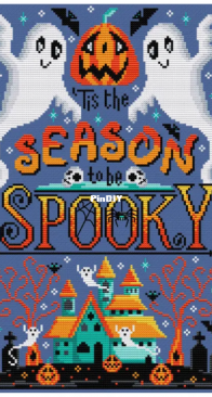 Durene Jones Cross Stitch - Tis The Season To Be Spooky by Durene Jones