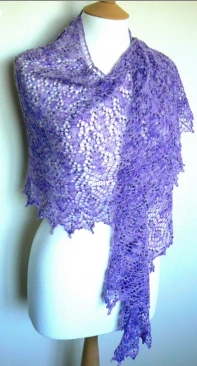 Mountain Mist Shawl - Julie Harris Design