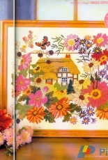 Autumn Cottage by Lesley Teare from The World of Cross Stitching TWOCS 63 XSD