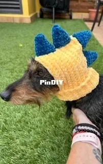 Dino dog snood