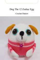Little Bamboo Handmade Crafts - TS min  -Dog The 12 Zodiac Egg